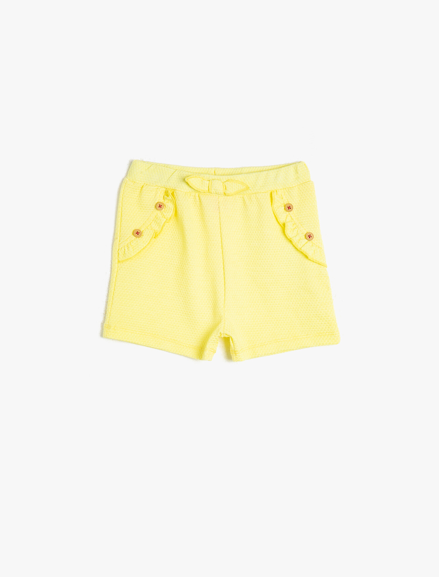  Kız Bebek Fırfır Detaylı Şort
