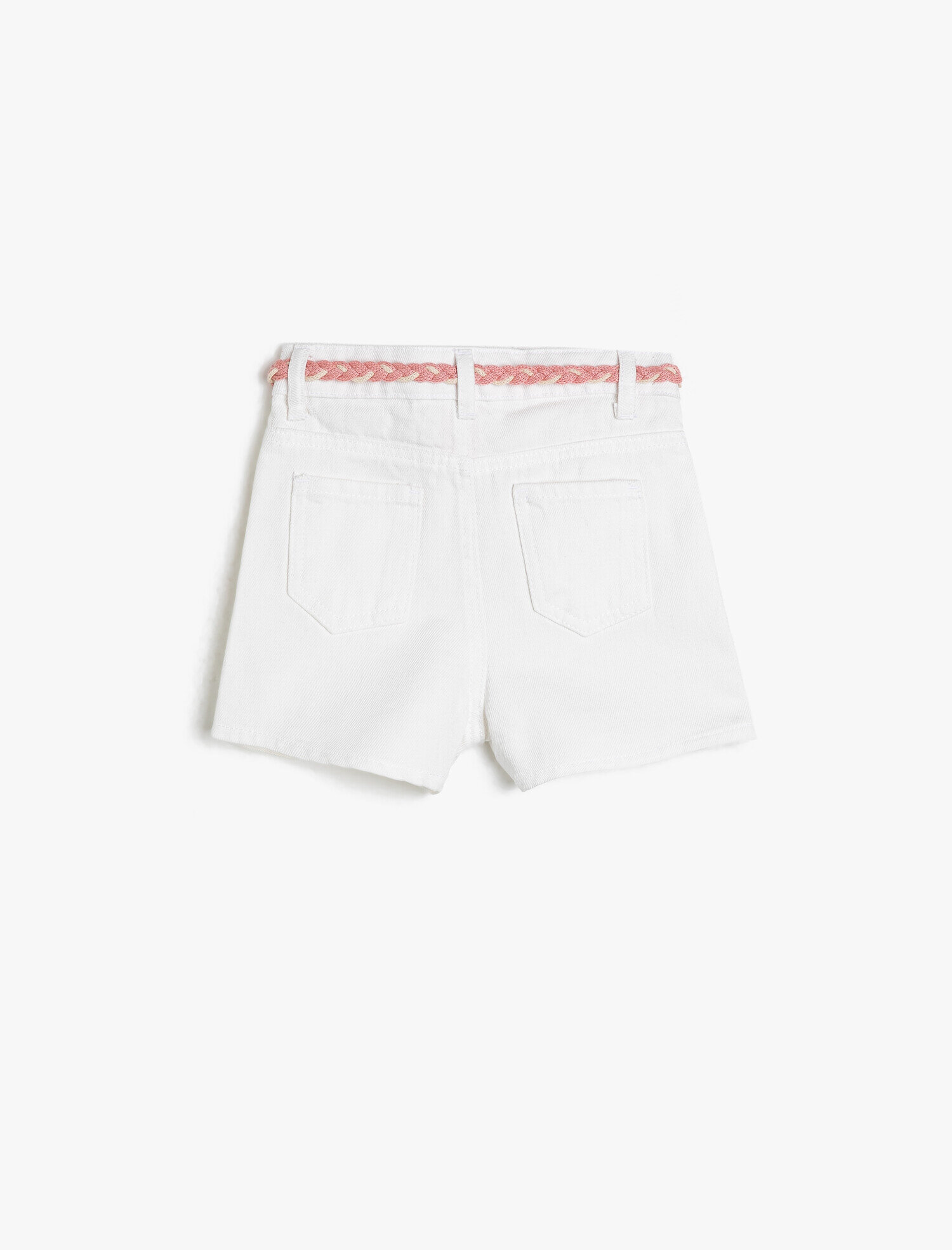  Kız Bebek Beli Bağlamalı Şort