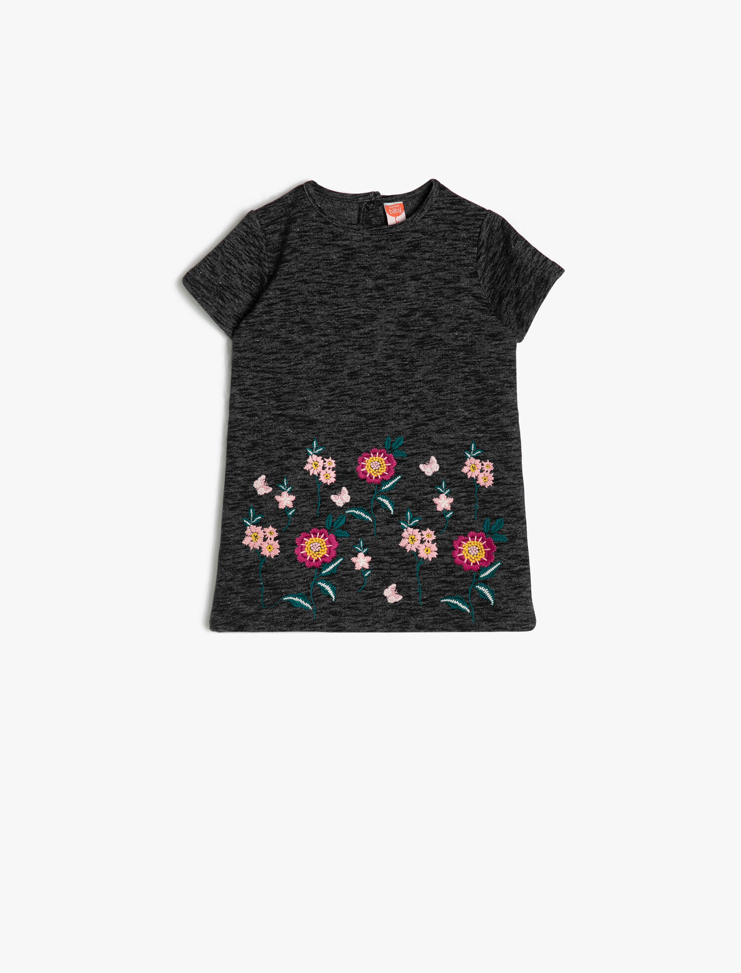  Kız Bebek İşlemeli Elbise