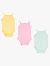 3 Parça Çıtçıtlı Askılı Basic Set