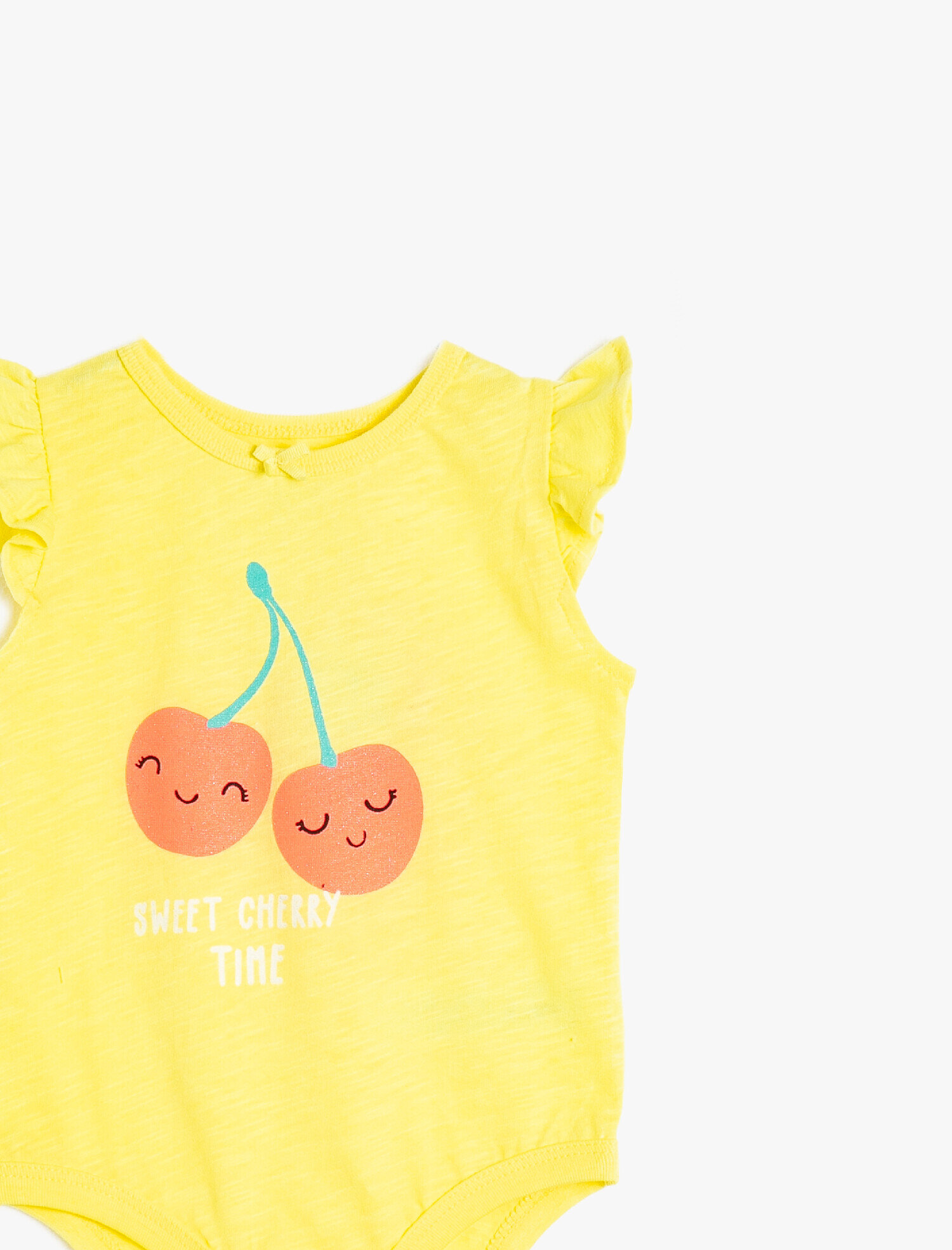  Kız Bebek Baskılı Çıtçıtlı Body