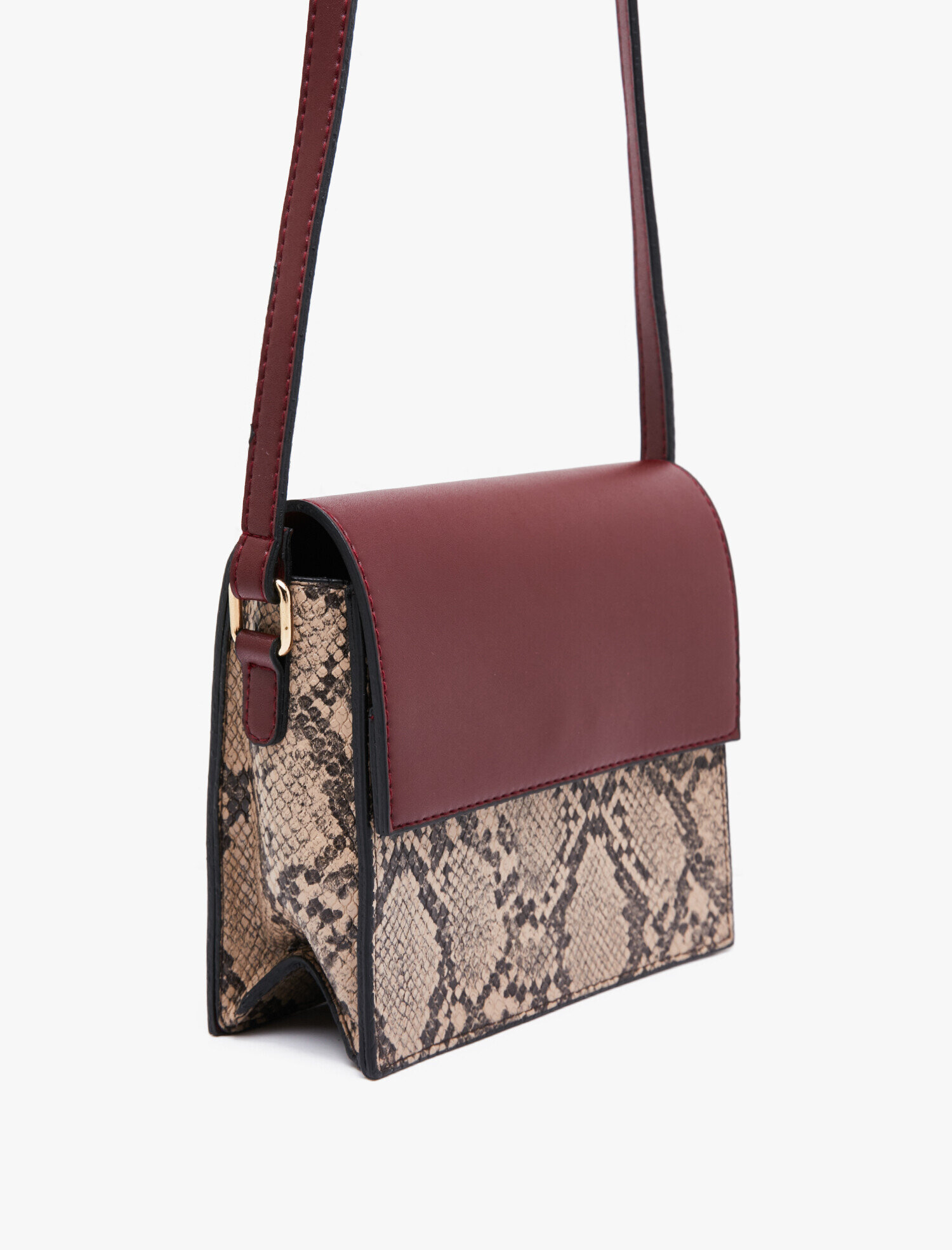  Kadın Deri Görünümlü Omuz Çantası