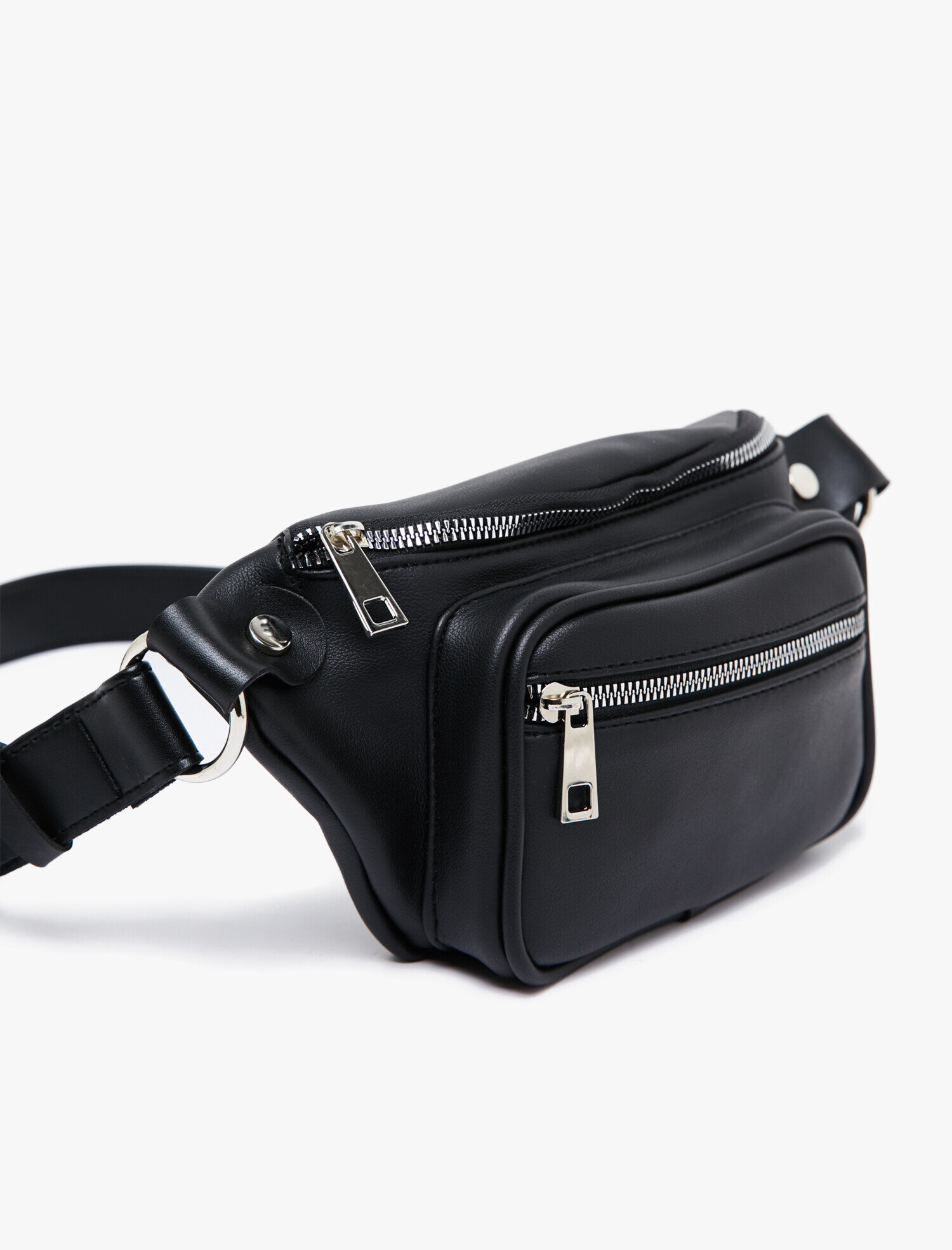 Kadın Deri Görünümlü Bel Çantası