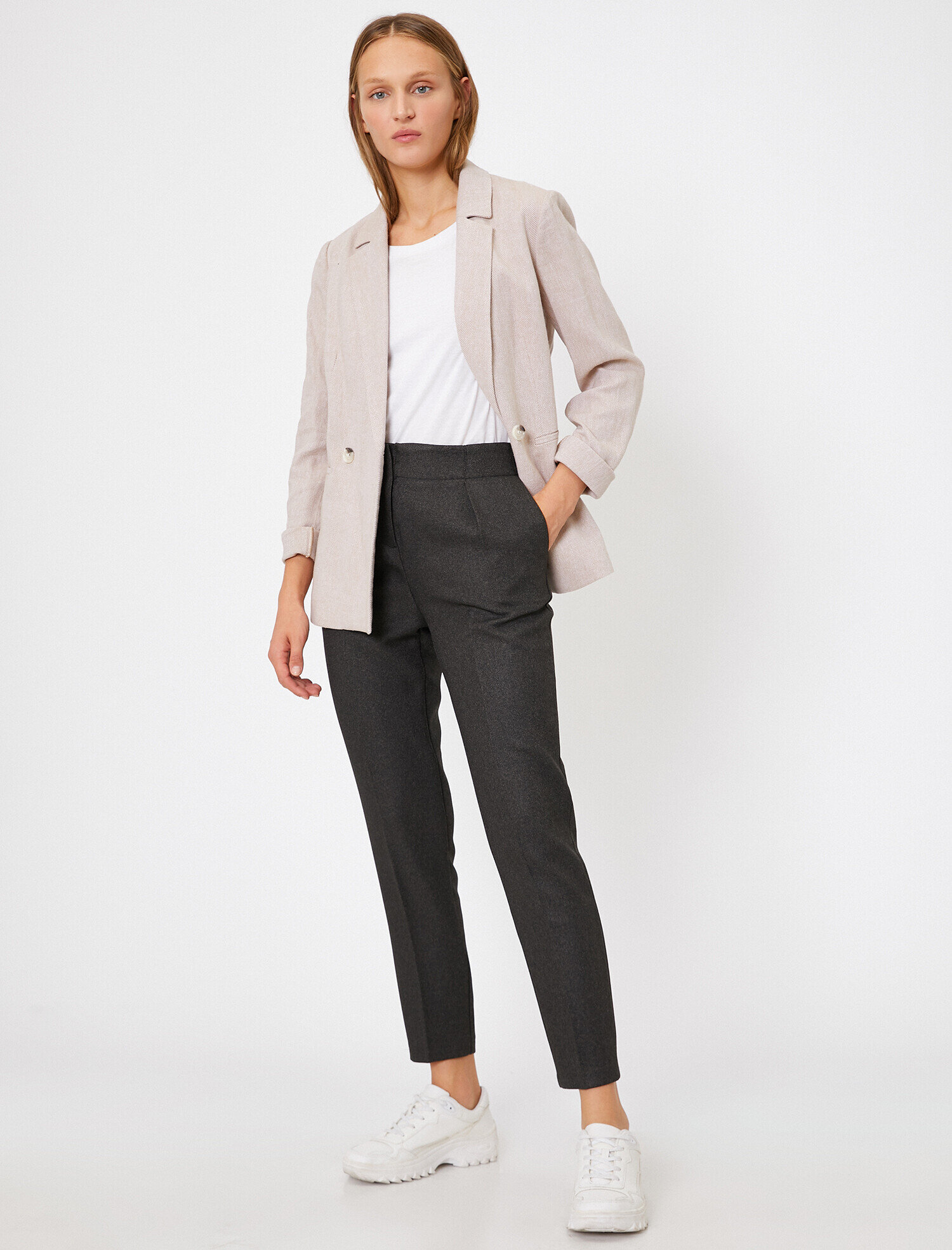   Cep Detaylı Pantolon