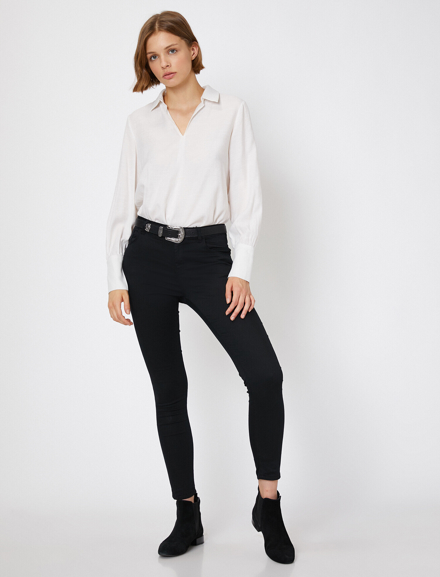   Cep Detaylı Pantolon