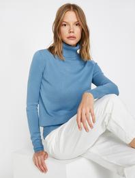 Boğazlı Triko Kazak