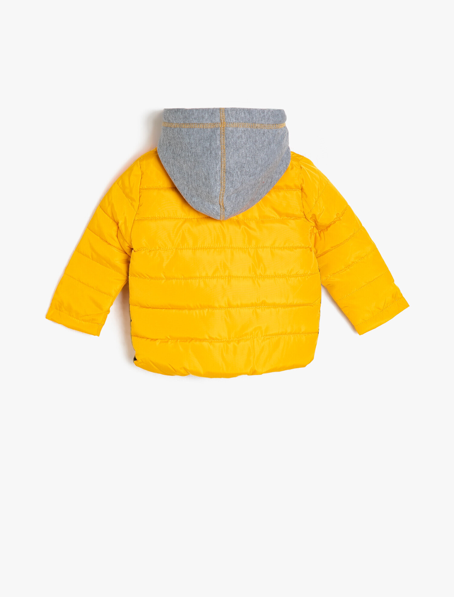 Erkek Bebek Kapüşonlu Kaban