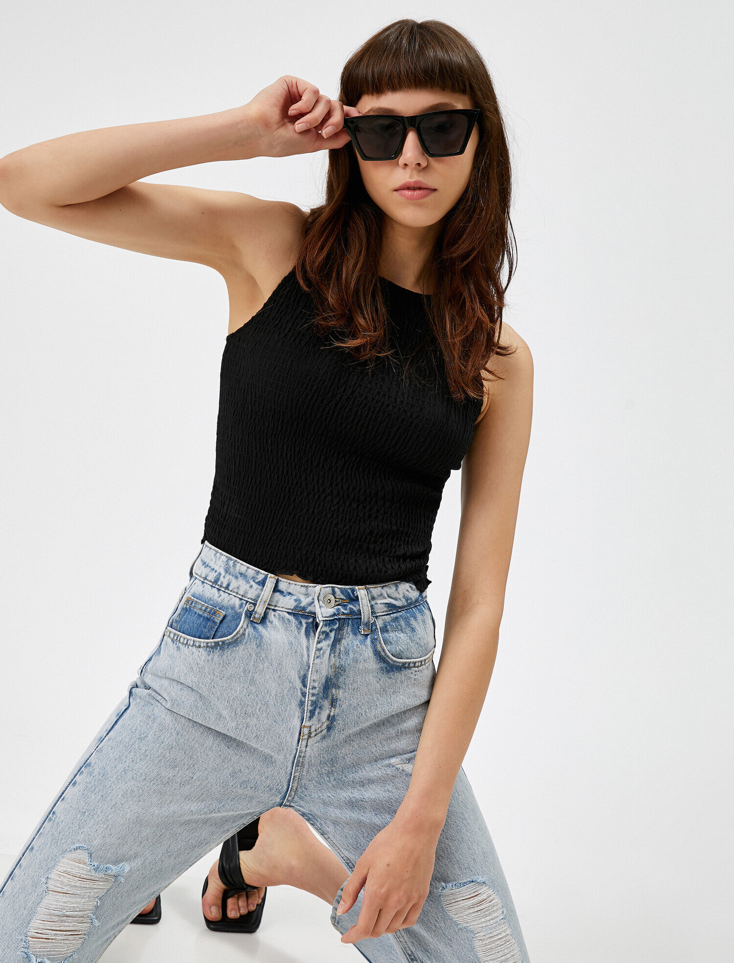   Kolsuz Halter Yaka Atlet