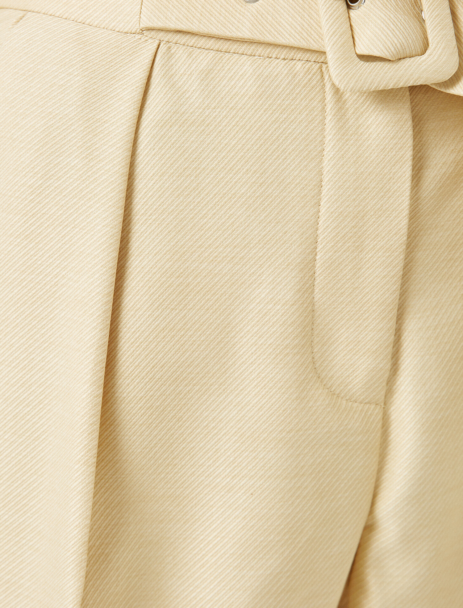   Kemerli Cepli Pantolon