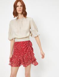 Kollari Volanli Bluz