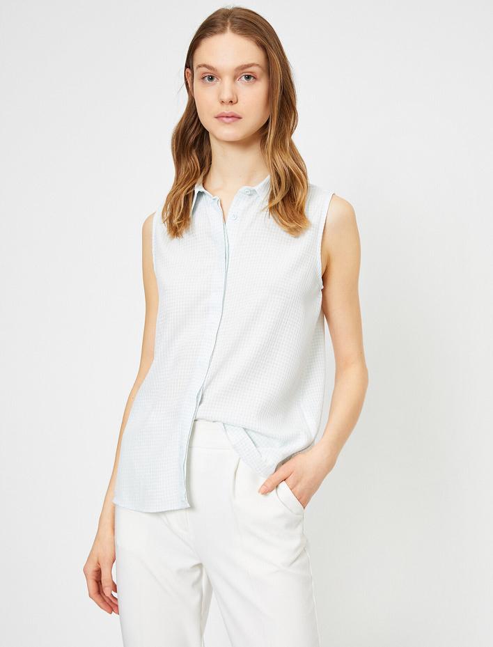  Kolsuz Kareli Gömlek