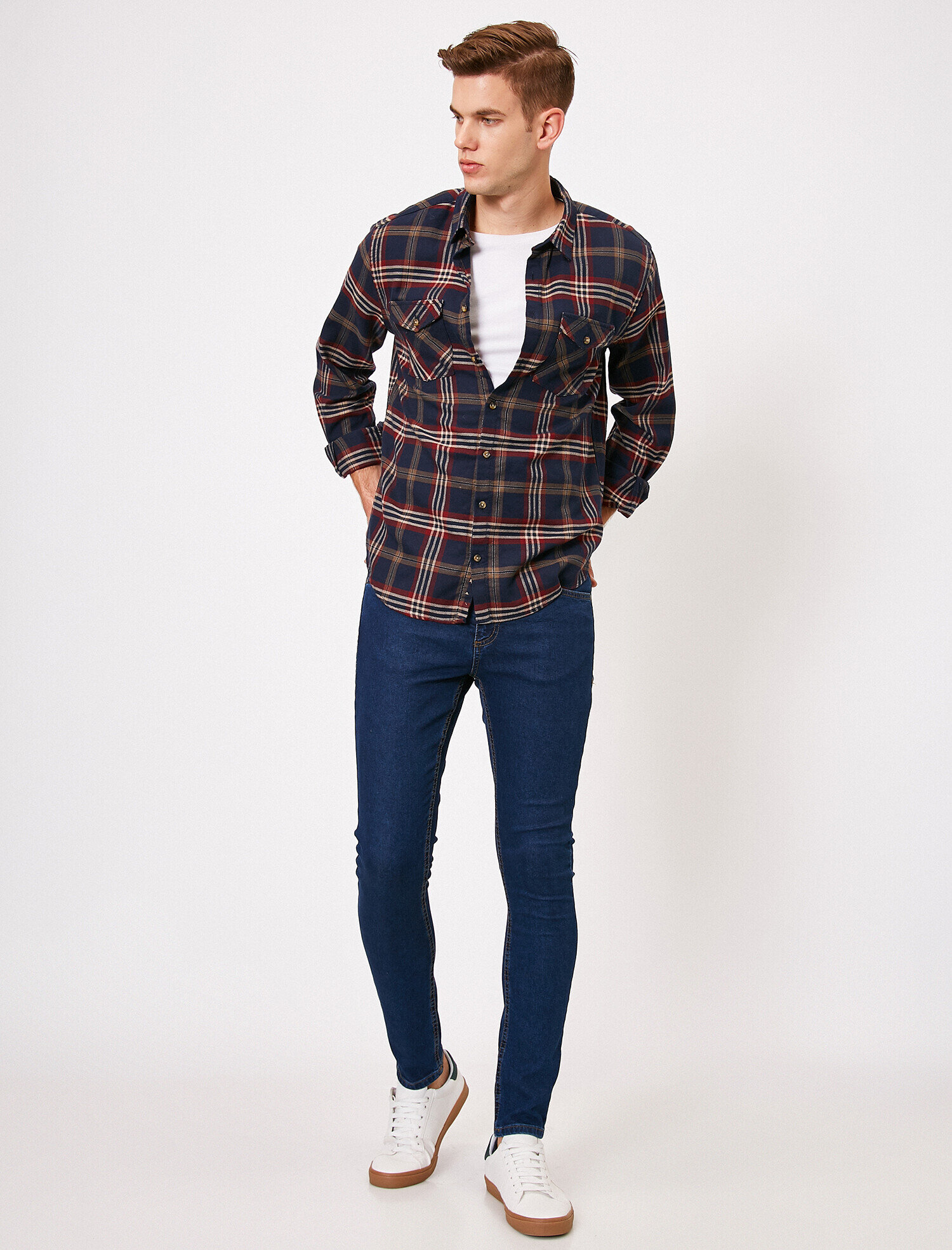   Skinny Fit Kot Pantolon - Michael Jean