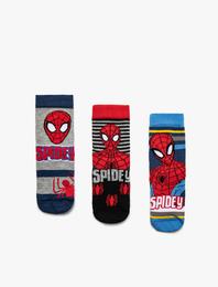 Spiderman Lisanslı Çoklu Çorap Seti