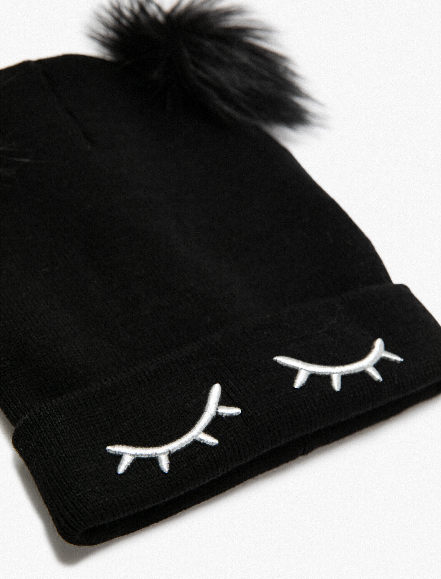  Kız Çocuk Ponpon Detaylı Bere