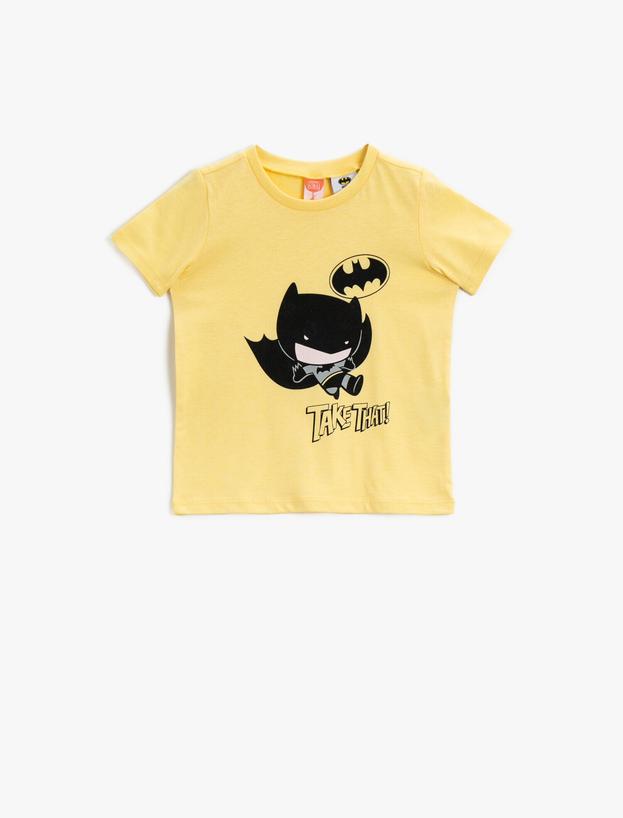  Erkek Bebek Batman Tişört Lisanslı Pamuklu