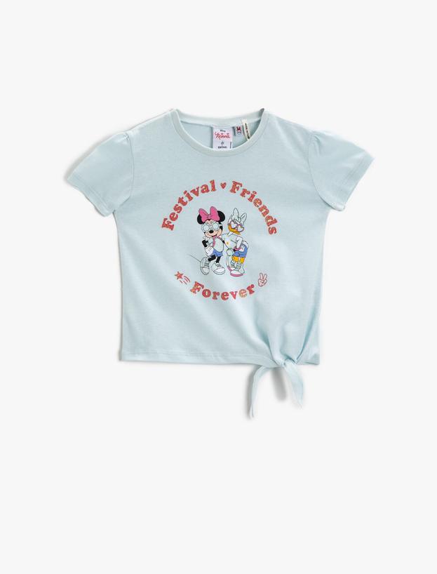  Kız Bebek Baskılı Tişört Pamuklu