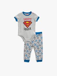 Superman Takım Lisanslı Pamuklu