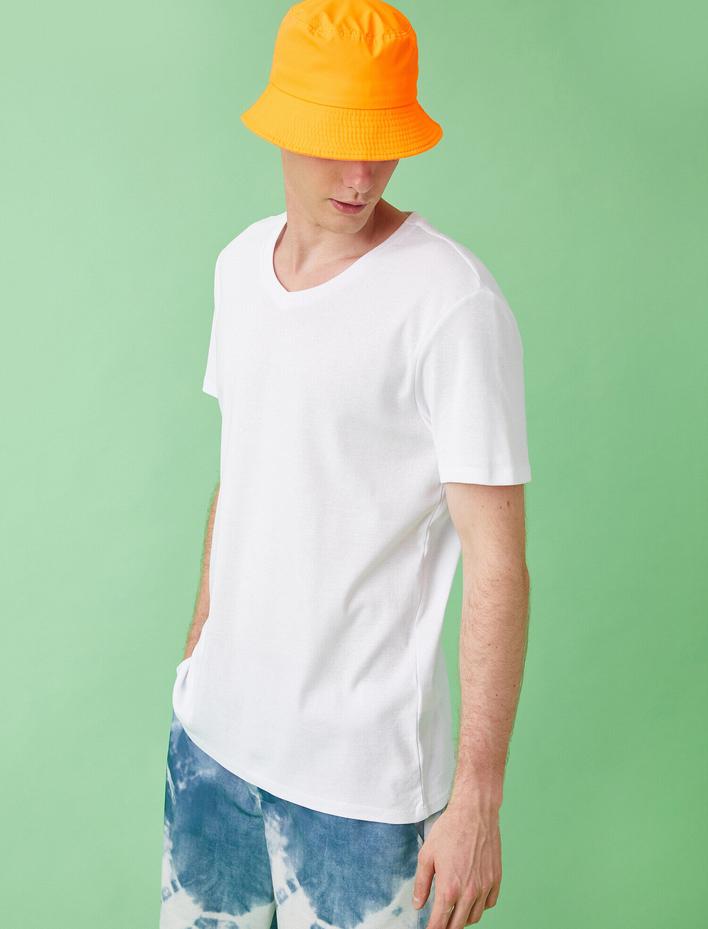  Pamuklu Oversize Tişört