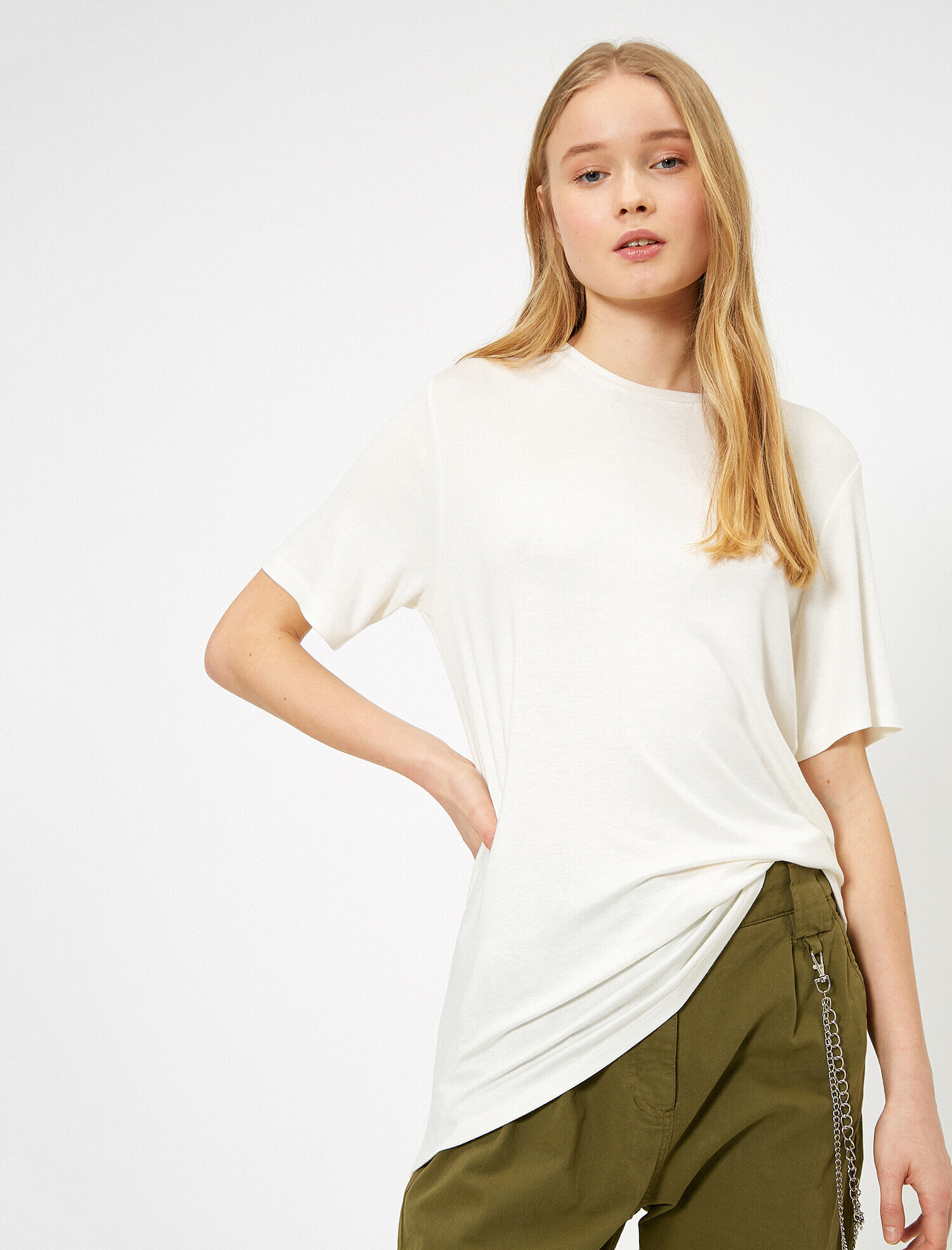   Bisiklet Yaka Tişört