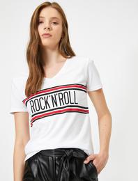 Yazılı Baskılı Tişört