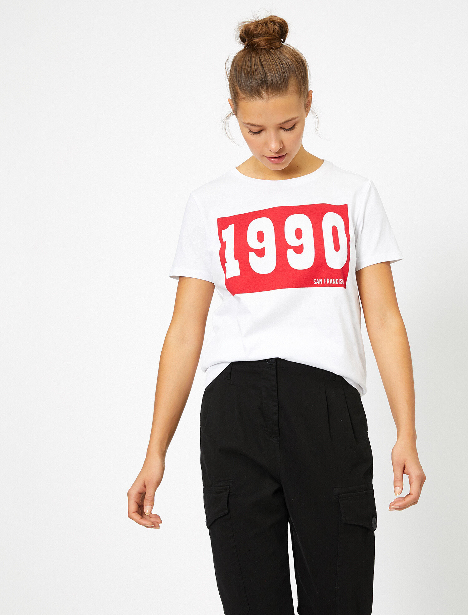   Yazılı Baskılı Tişört