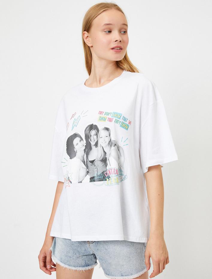  Friends Lisanslı Kısa Kollu Tişört