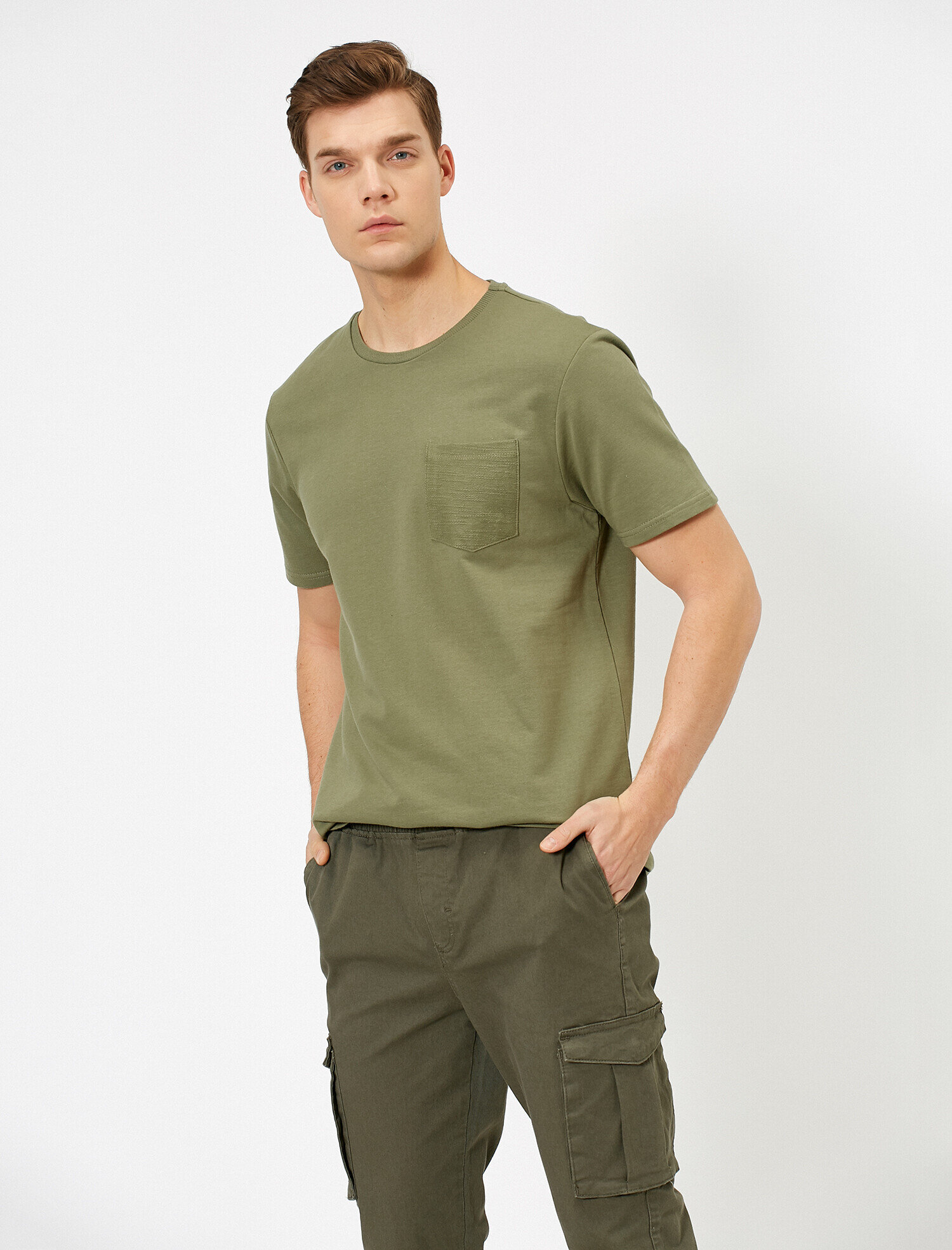   Bisiklet Yaka Tişört