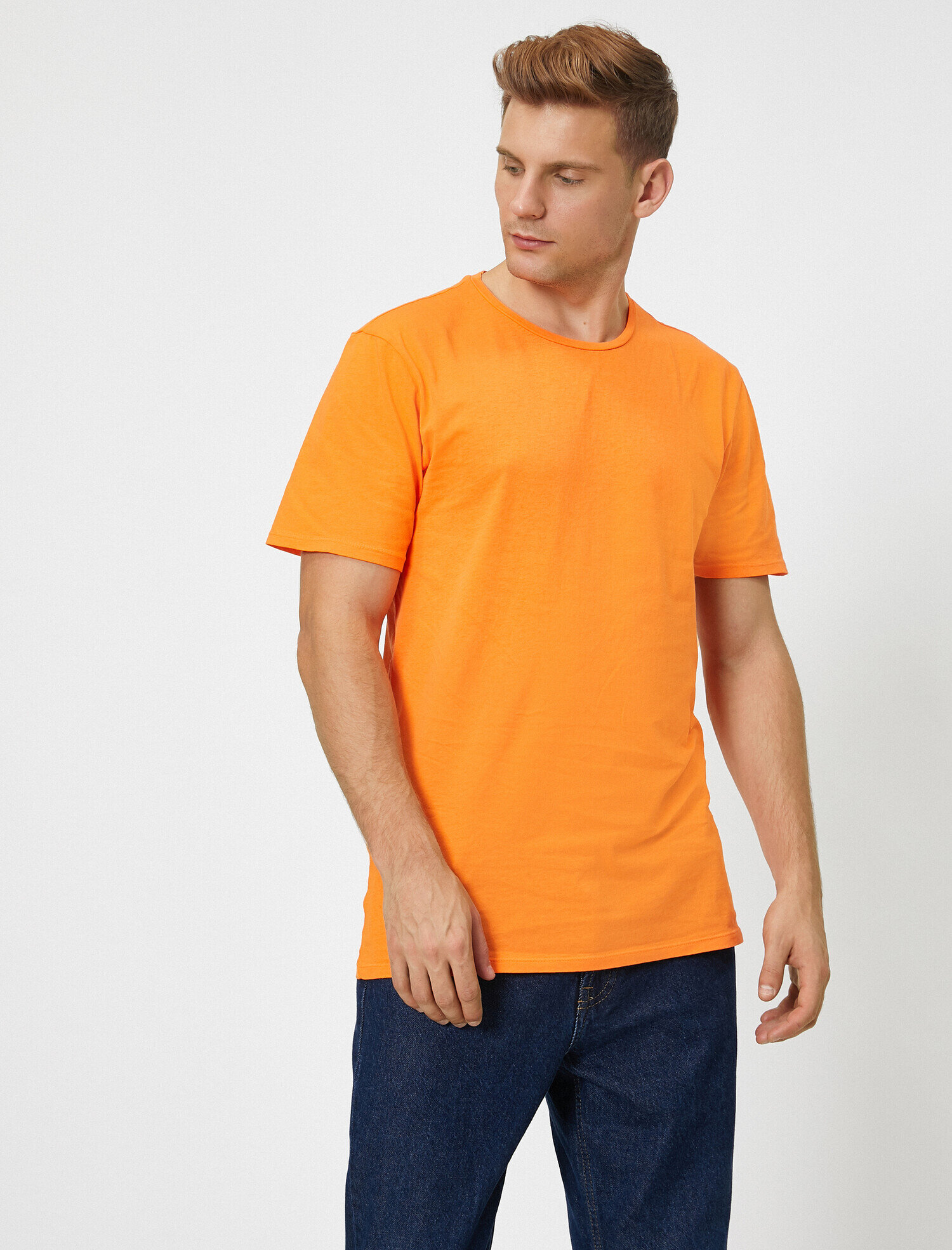   Bisiklet Yaka Tişört