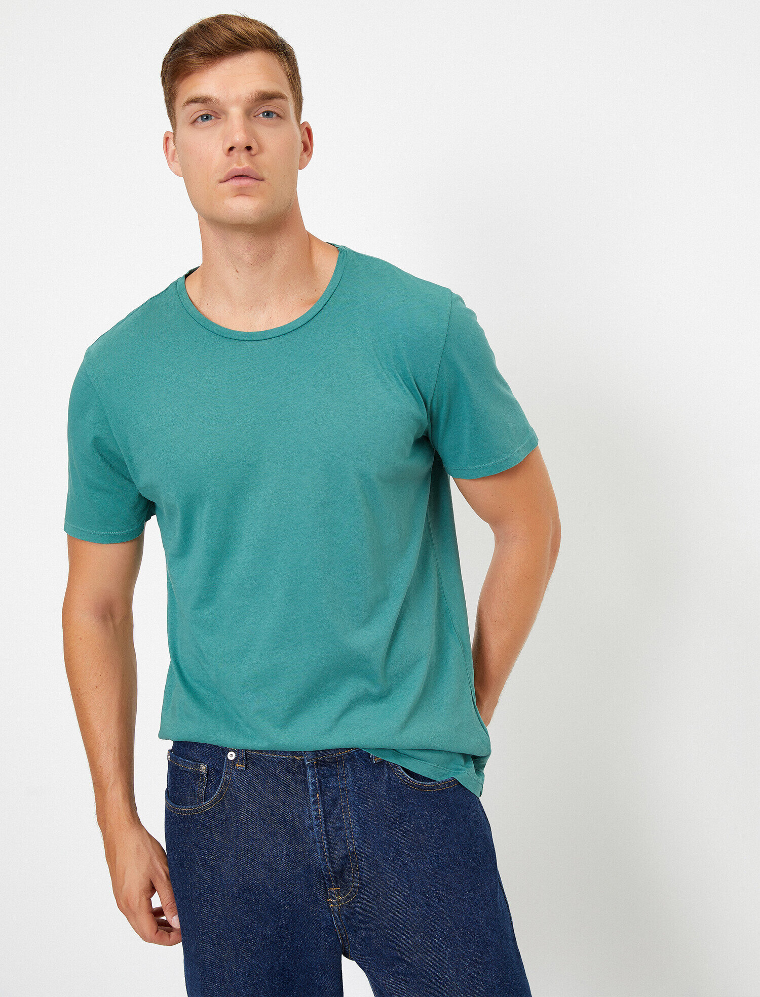 Bisiklet Yaka Tişört