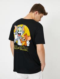 Tom ve Jerry Lisanslı Baskılı Tişört