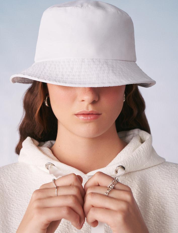  Kapüşonlu Sweatshirt Kolsuz