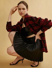 Pamuklu Oduncu Gömleği Oversize