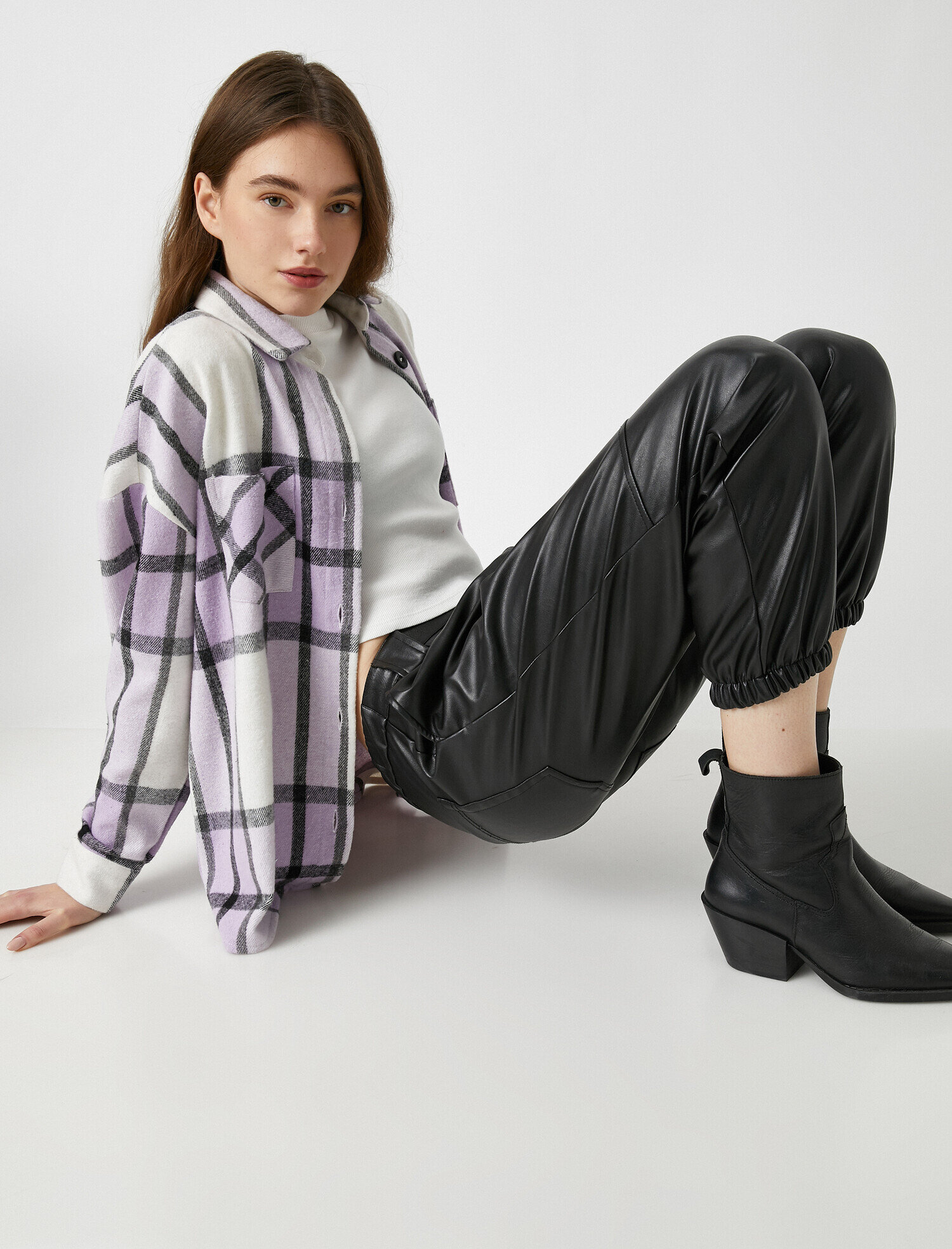   Pamuklu Oduncu Gömleği Oversize