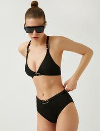 Bikini Üstü Toka Detaylı