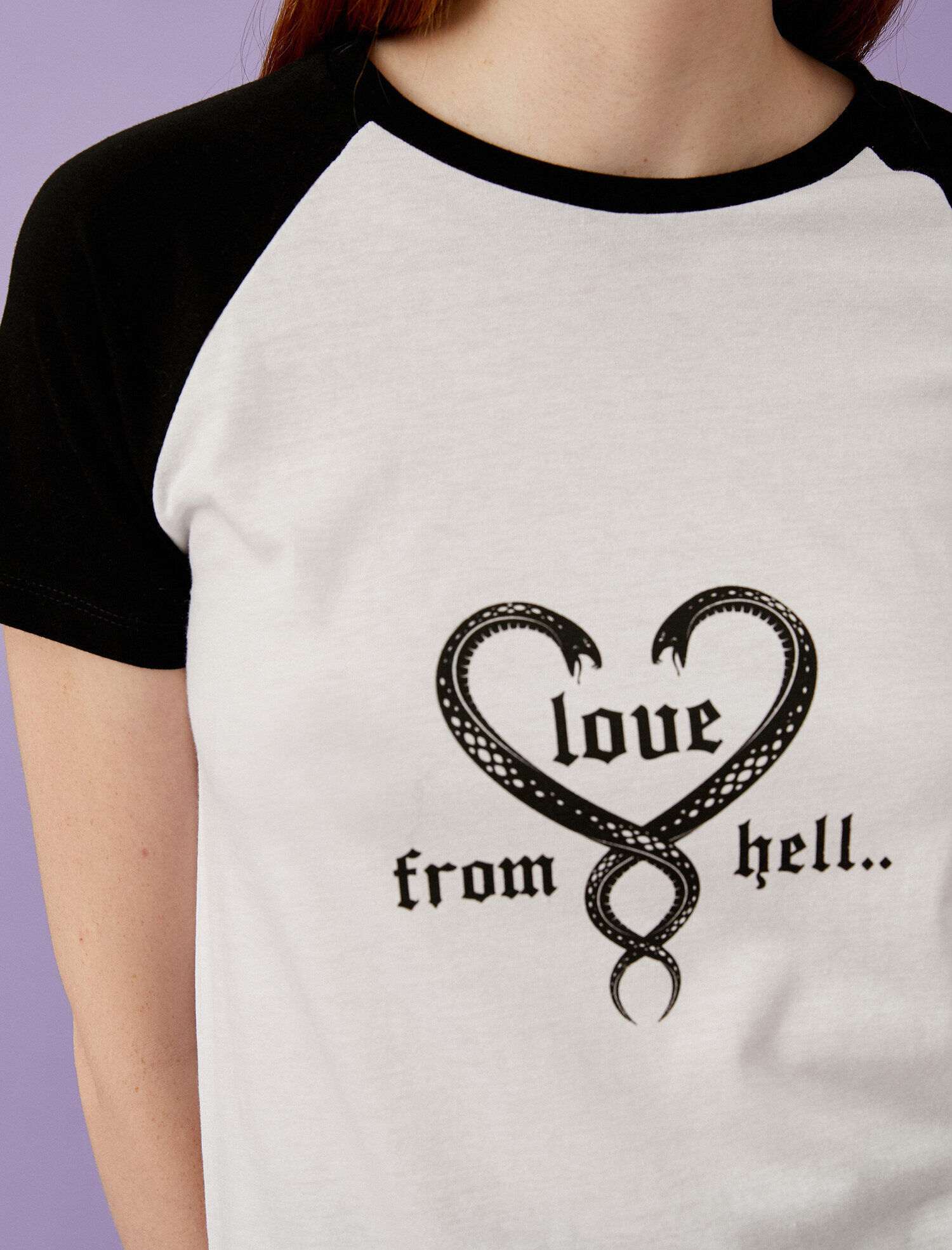   Renk Bloklu Tişört Yazılı Baskılı Pamuklu