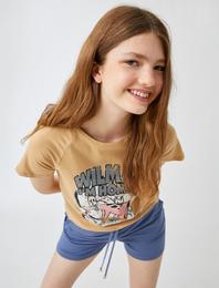 Çakmaktaşlar Tişört Lisanslı Pamuklu