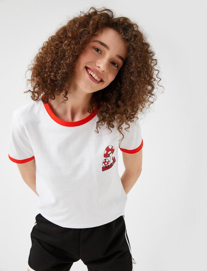  Baskılı Tişört Pamuklu