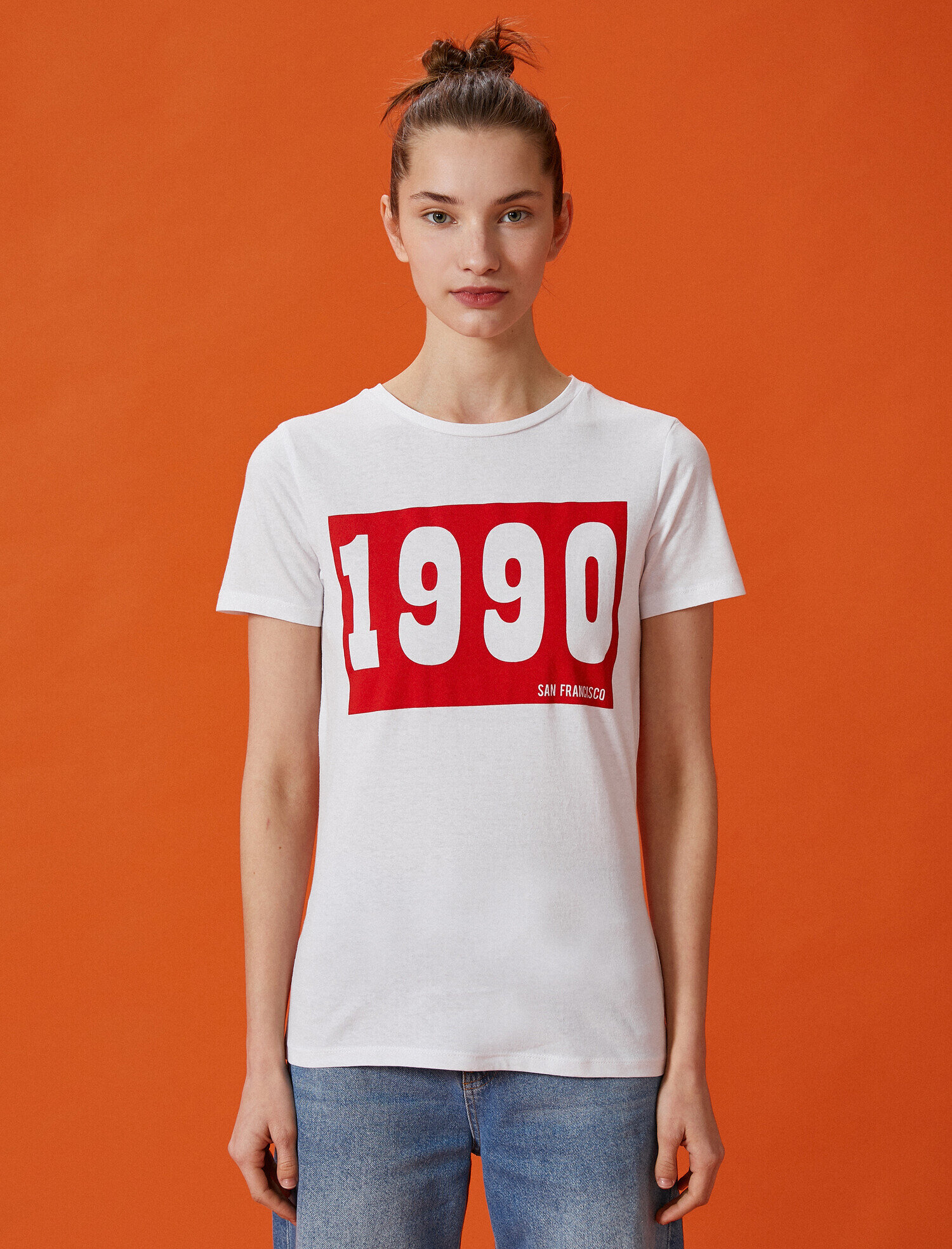   Baskılı Tişört Pamuklu