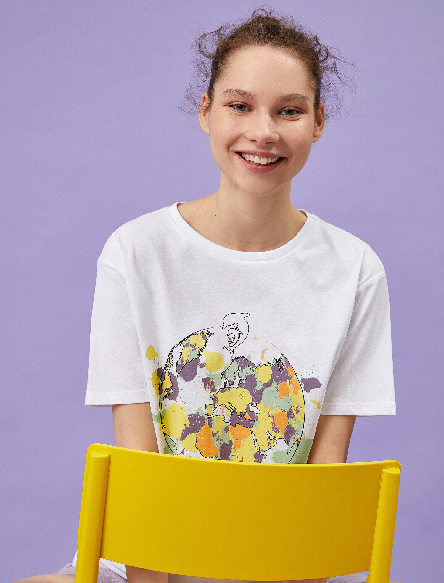   Baskılı Tişört Pamuklu