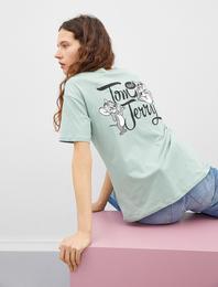 Tom ve Jerry Tişört Pamuklu Lisanslı