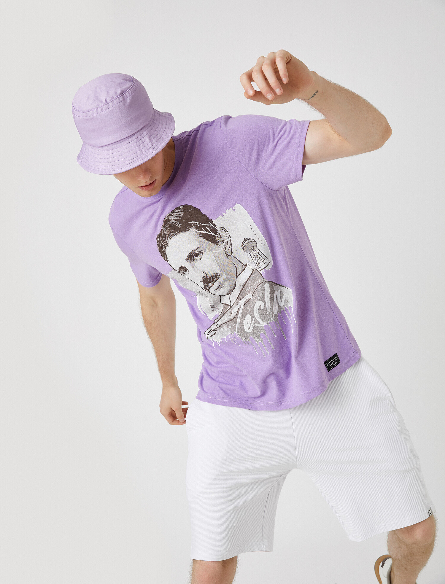   Baskılı Tişört Tesla