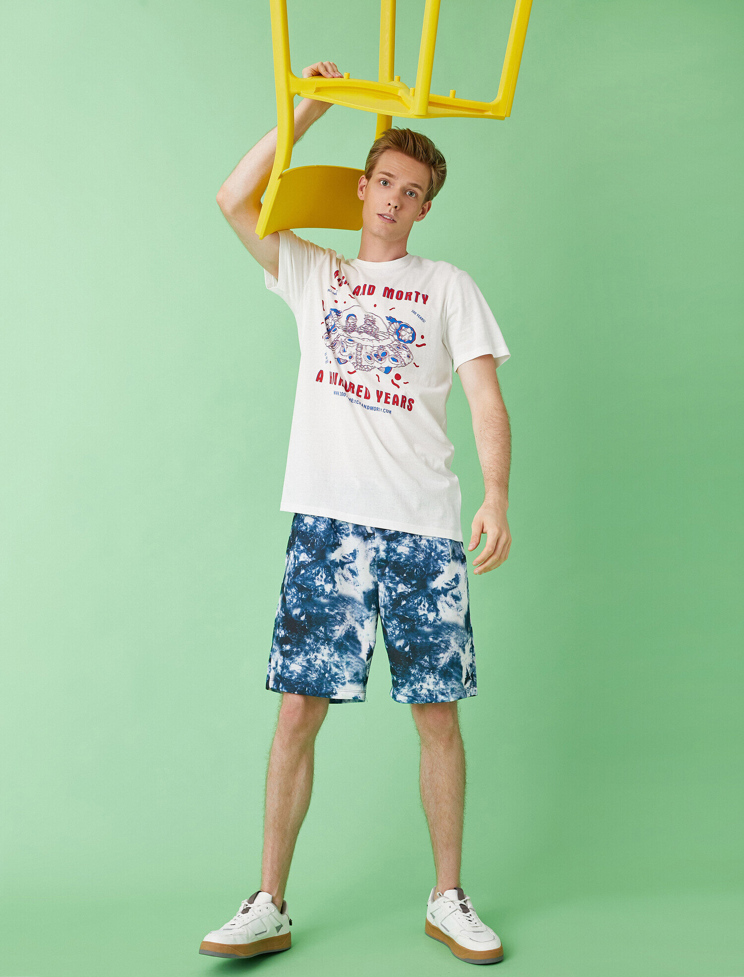   Rick and Morty Tişört Lisanslı Pamuklu