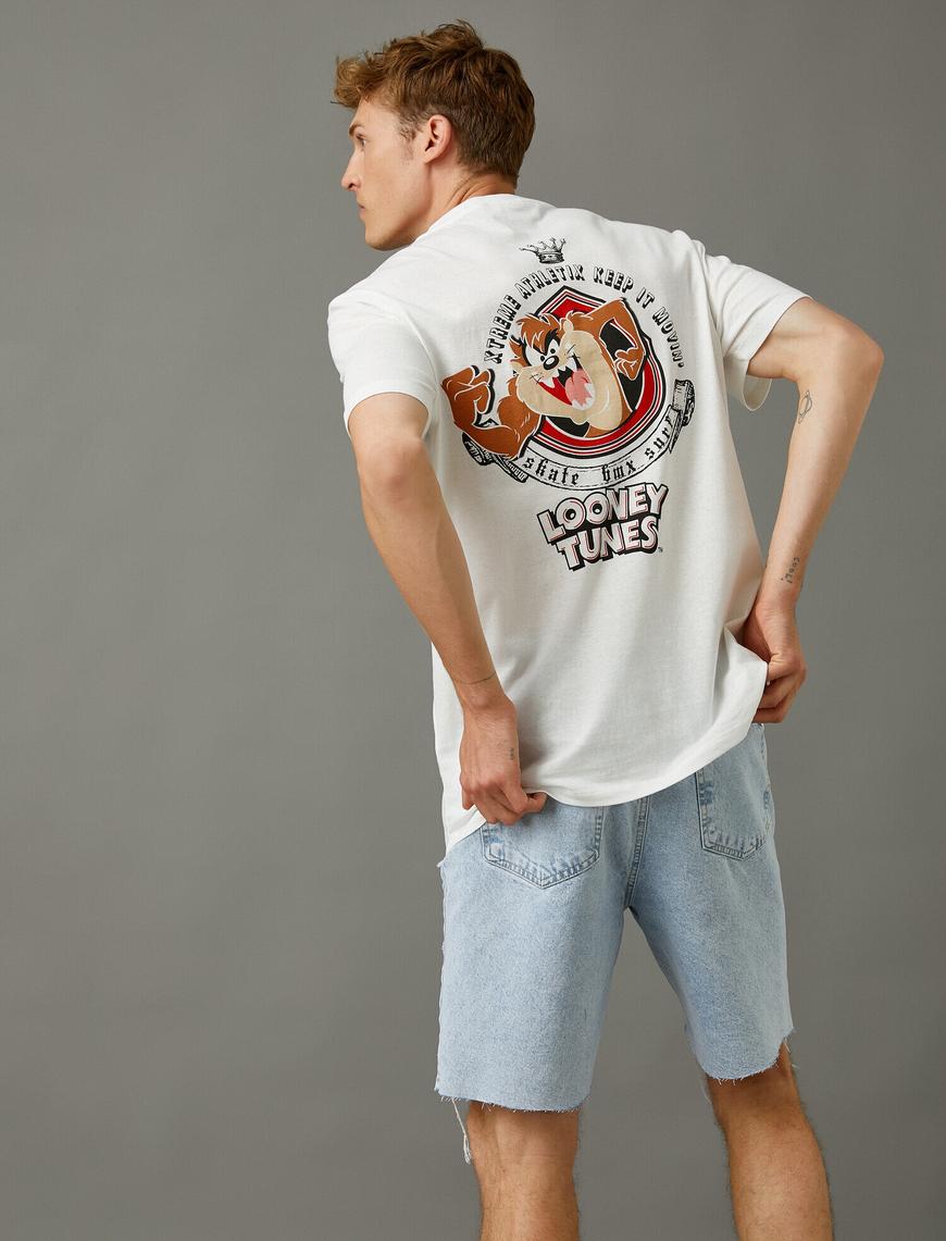   Tazmanya Canavarı Tişört Looney Tunes Lisanslı