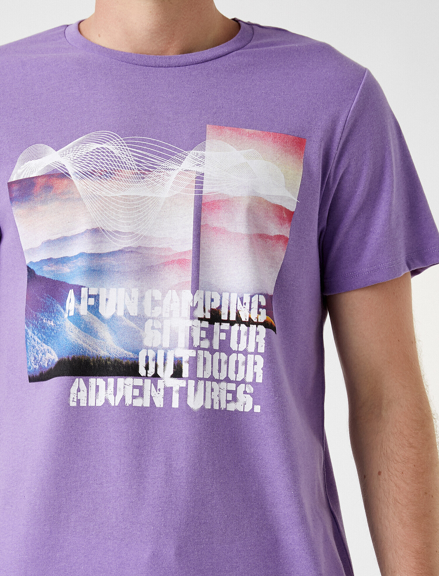   Baskılı Tişört Pamuklu