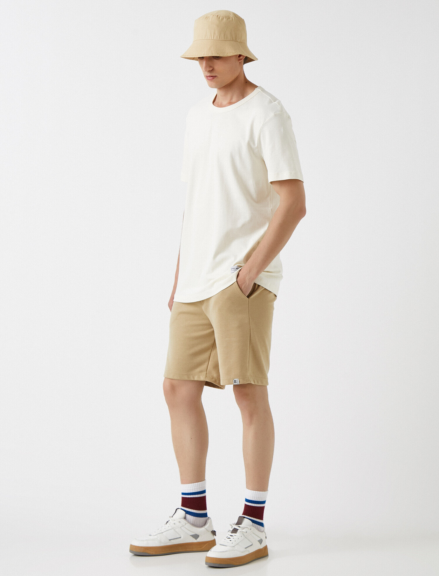   Kısa Kollu Tişört Pamuklu