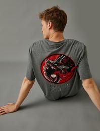 Game of Thrones Tişört Oversize Lisanslı Baskılı