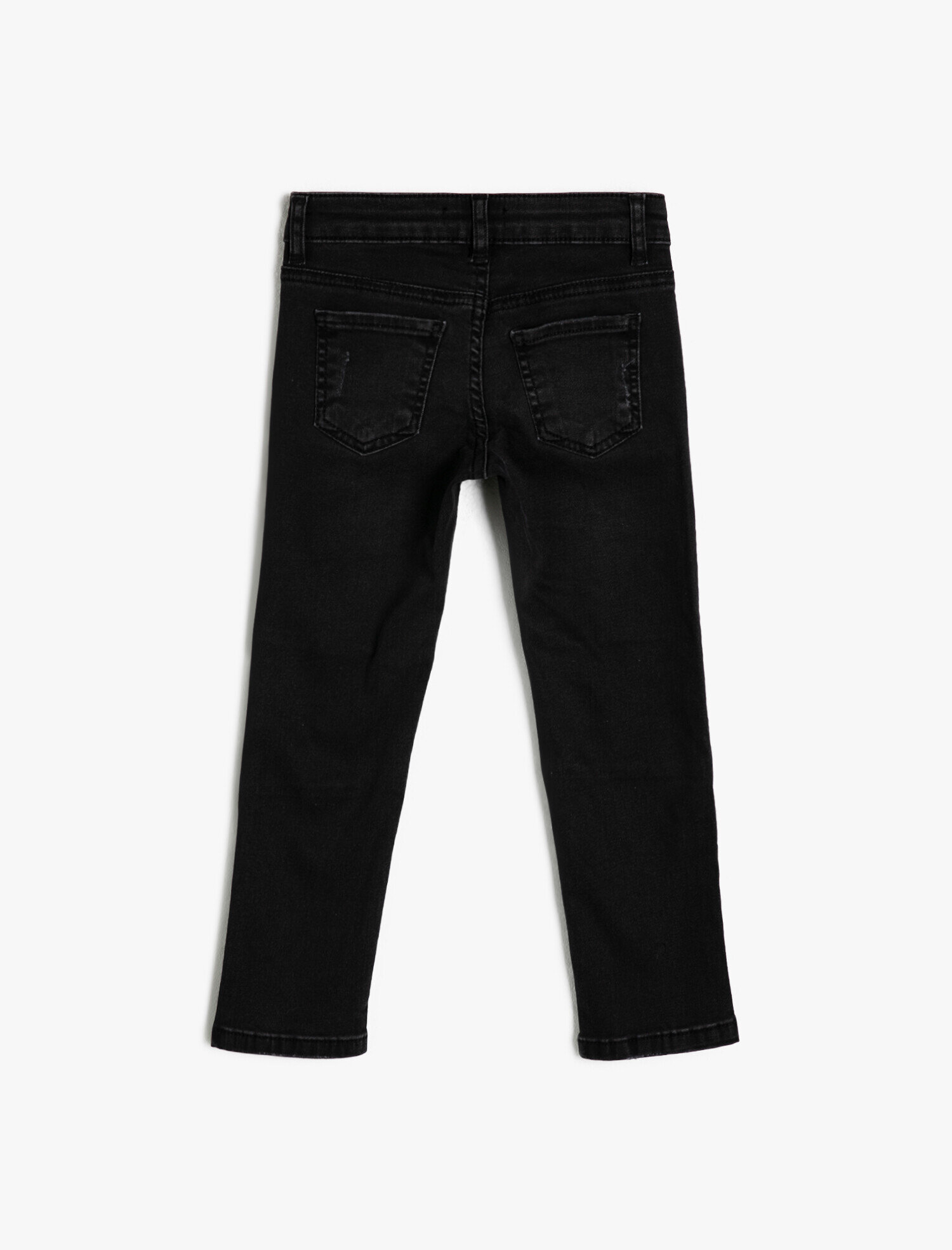  Erkek Çocuk Kot Pantolon Dar Paça Pamuklu Cepli - Slim Jean