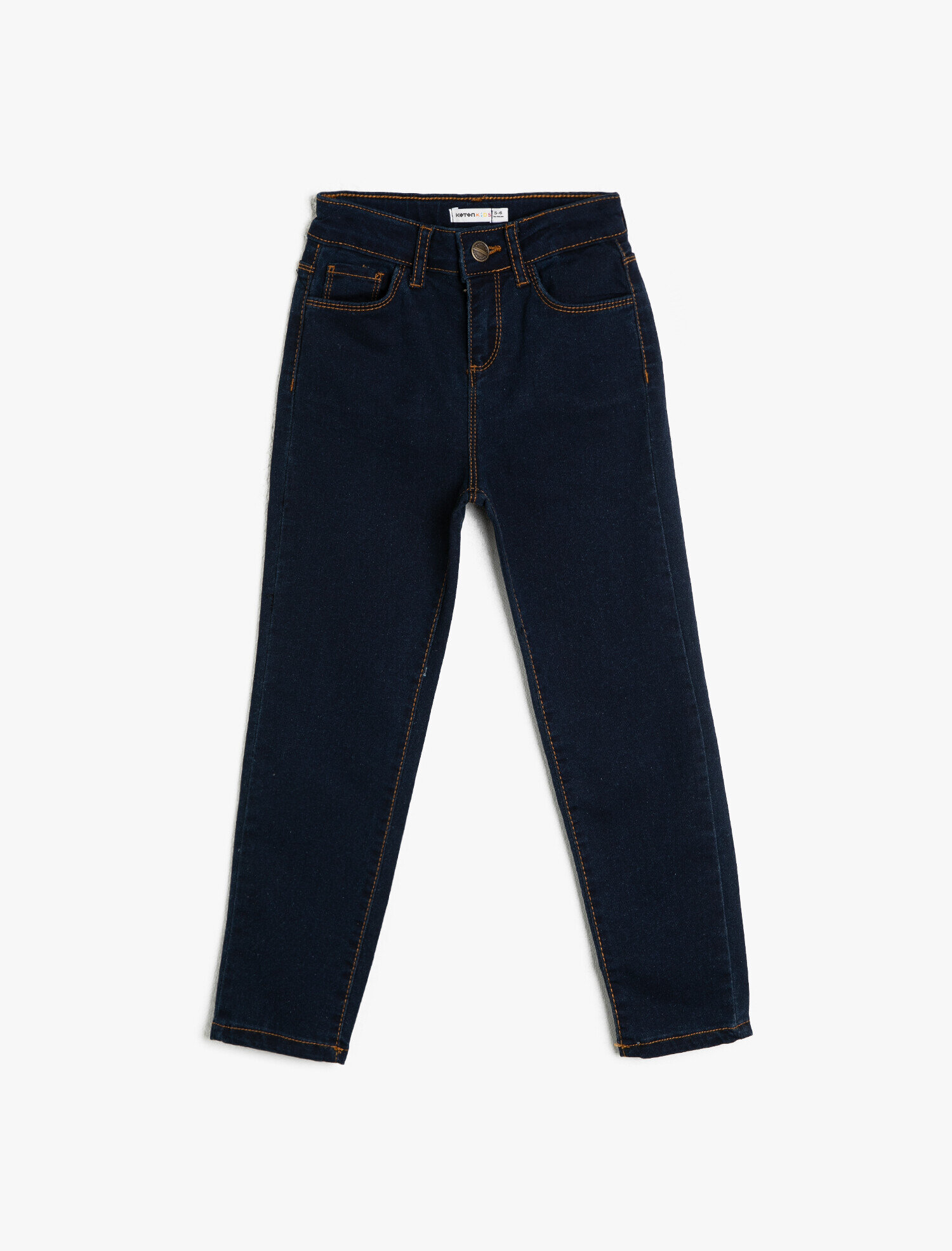  Erkek Çocuk Kot Pantolon Pamuk Karışımlı Cepli - Loose Jean