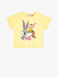 Warner Bros Lisanslı Kısa Kollu Bugs Bunny Baskılı Tişört