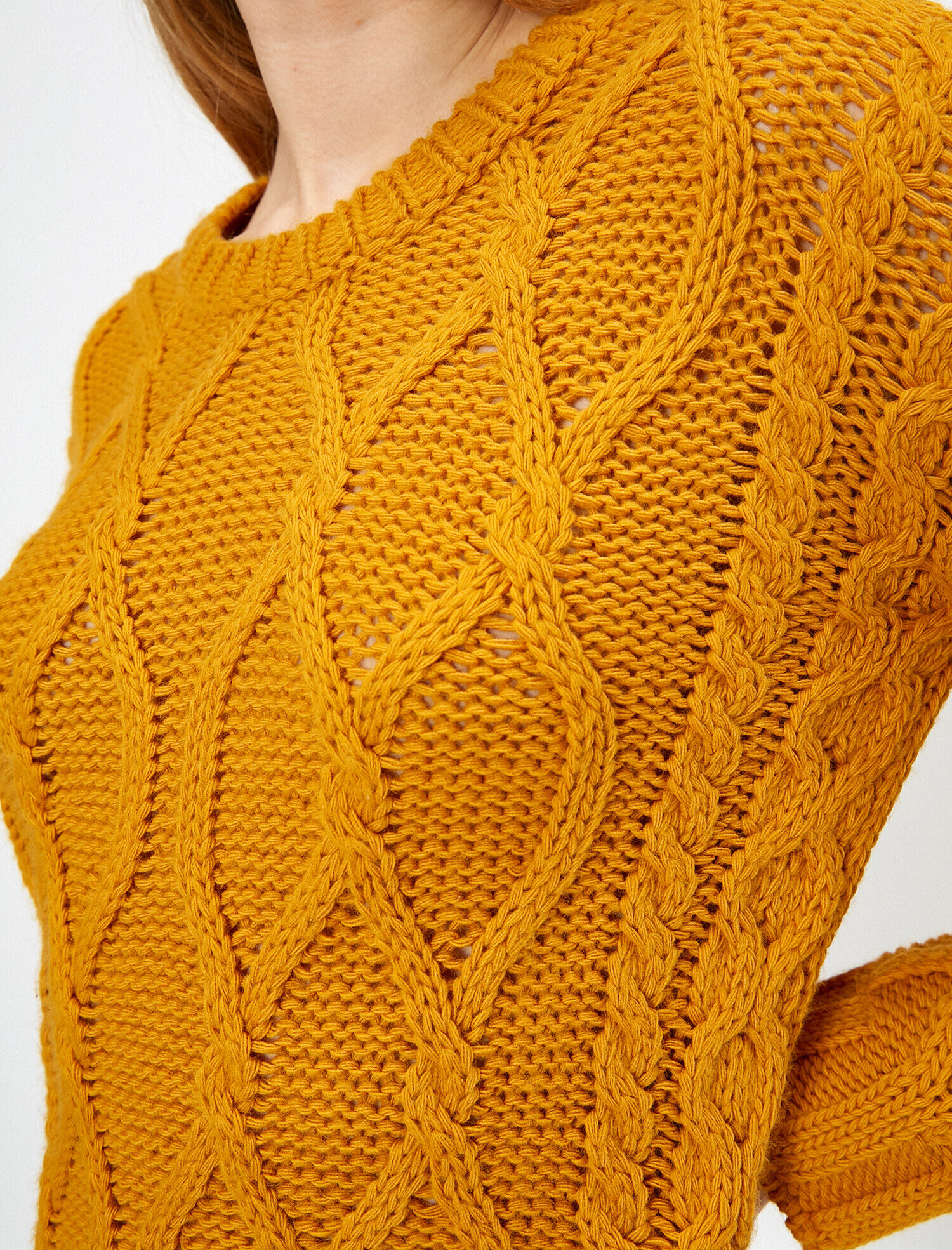   Örgülü Triko Kazak